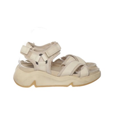 Ecco, Sandalen, Größe: 40, Leder, Beige, Damen #ufG