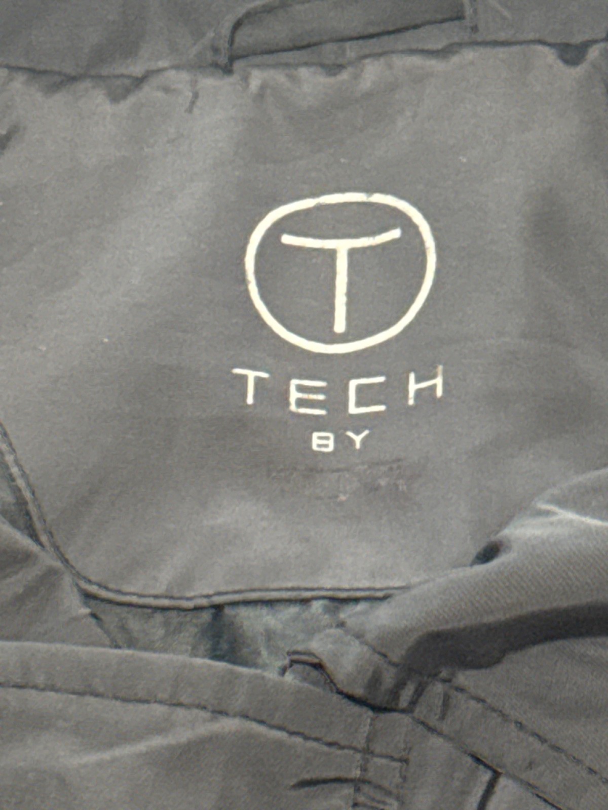 TUMI T TECH POLYESTER GRAY/BLUE PACKABLE HOODED S… - image 3