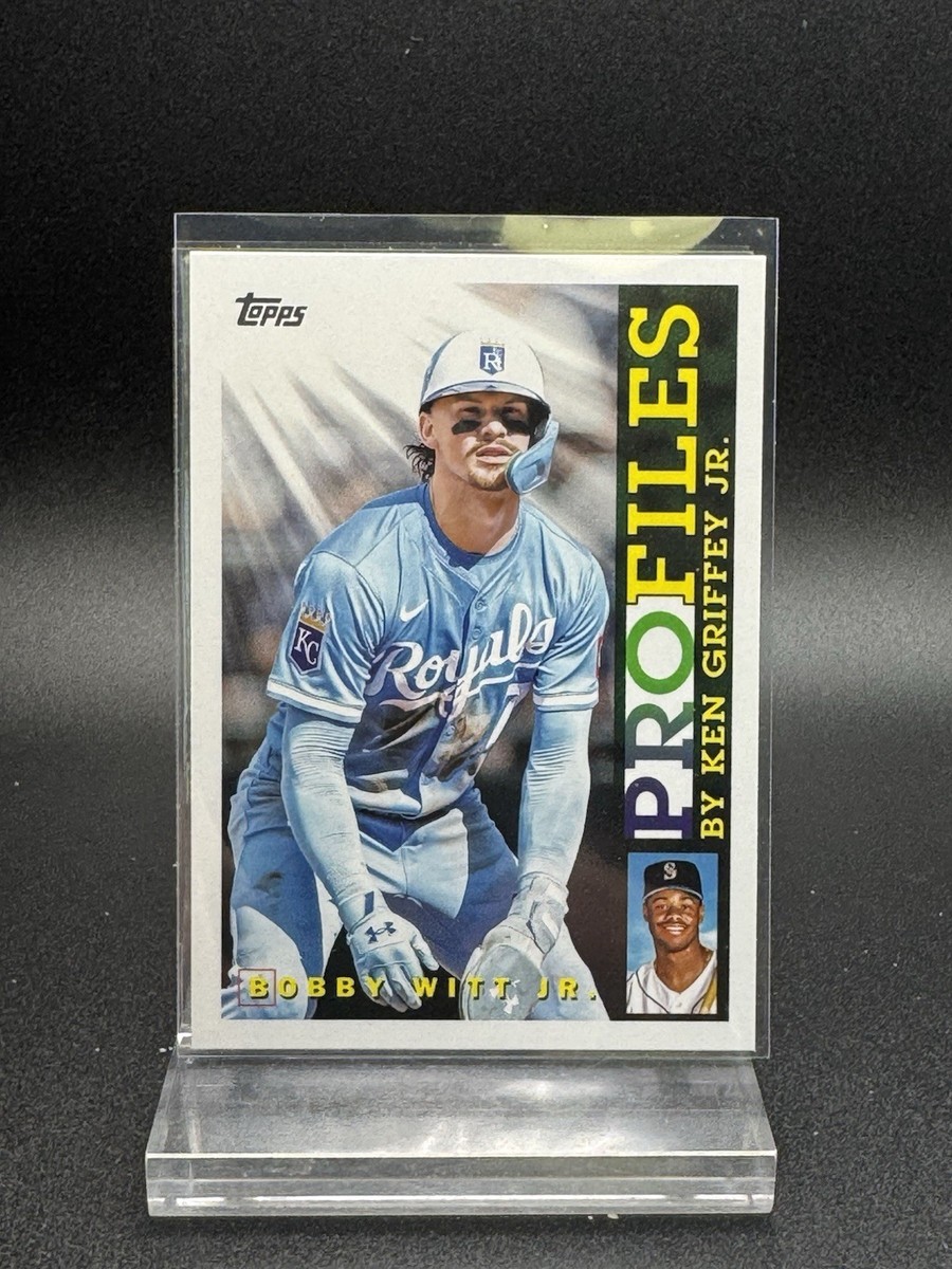 2026 Topps Series 1 Bobby Witt Jr. Profiles by Ken Griffey Jr. #TP 