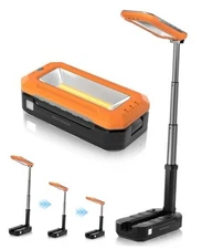 LED Work Light, Rechargeable Work Light with Magnet Base & Hanging Hook, 