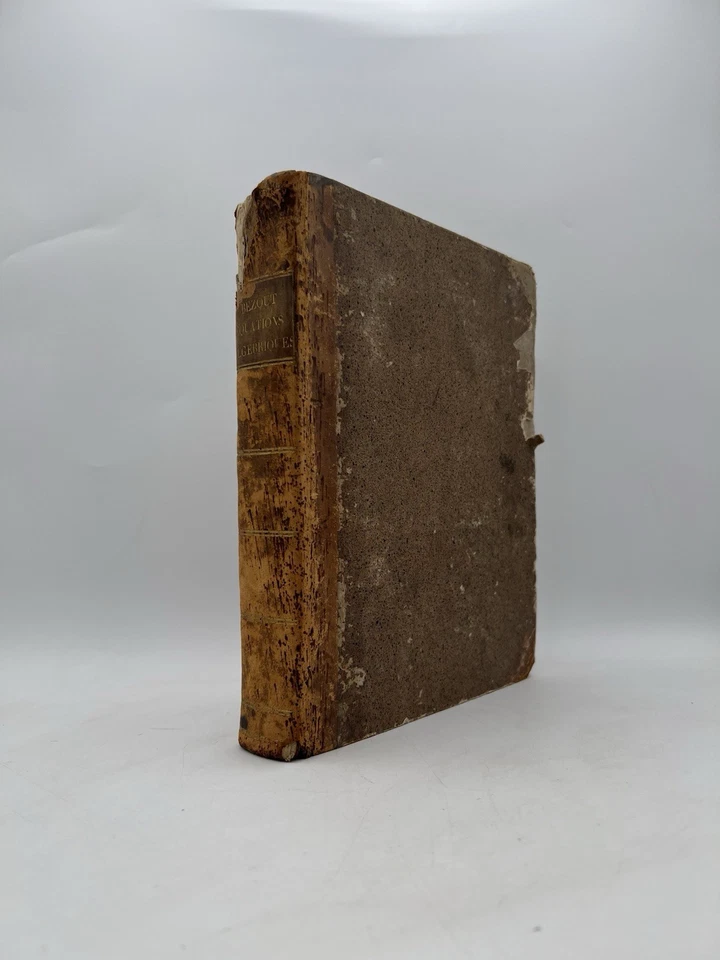 Théorie Générale des Équations Algébriques Etienne Bezout 1779 Antique French - Image 3 of 4