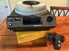 Kodak Carousel 4600 Slide Projector w/ Remote And Slide Tray Tested And Working 