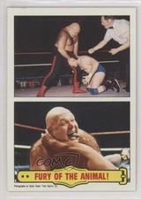 1985 Topps WWF George The Animal Steele #55 0ha3