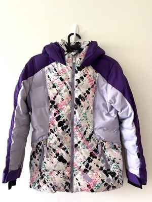 Spyder Atlas Synthetic Down Ski Jacket Purple Size 10