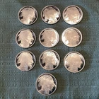 (10) 1oz .999 Silver Buffalo Rounds