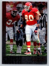 1997 Upper Deck Black Diamond Neil Smith #62 Kansas City Chiefs Football Card