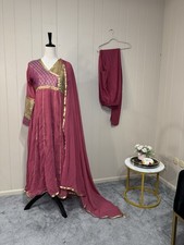 Elegant 3pcs Anarkali Dress