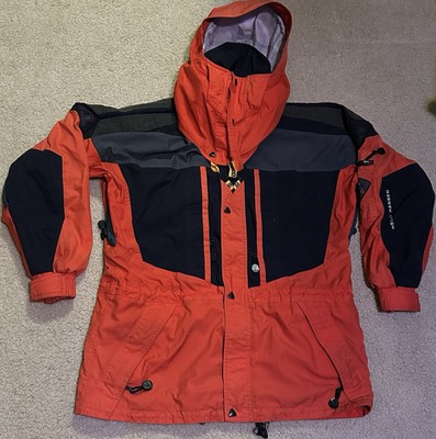 Vintage Helly 90 s Hansen Ski Jacket Mens Small Red Tech Waterproof 