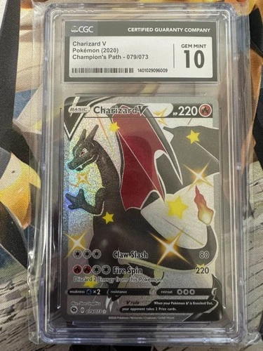 2020 Pokemon Champion's Path 79 Charizard V CGC 10 1401029096009 Graded Pokemon