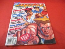 Gamepro Magazine March 1992 Street Fighter II Cover Sega SNES