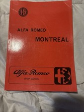 Montreal Alfa Romeo Manual Service Repair Shop Guide 1971 Workshop Book Montreal Alfa Romeo Manual Service Repair Shop Guide 1971 Workshop Book