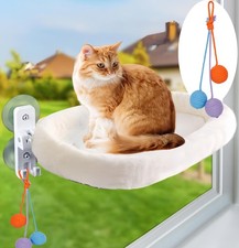 Cat Window Perch Hammock Foldable Hanging BedUpgrade Strong Suction Cups Sturdy