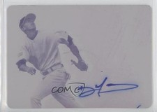 2012 Leaf Ultimate Draft Printing Plate Magenta 1/1 Deven Marrero Auto 0t3