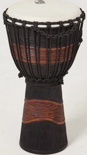Toca Street Series Djembe - Brown and Black, Large