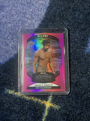 Michael B. Jordan/Erik Killmonger - 2022 Allure Marvel MCU Pink /23 SSP #69