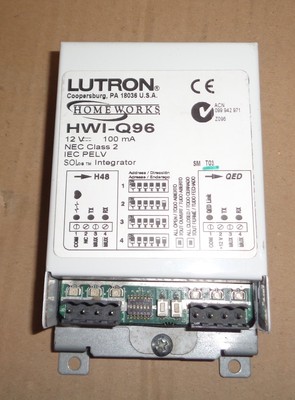 LUTRON HWI-Q96 HAUSAUFGABEN