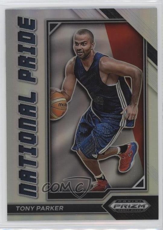 2023-24 Panini Prizm Draft Picks National Pride Tony Parker #14 HOF 0x1