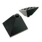2x Lego Roof Brick 33° 3x3x1 Black Corner Roof Tile Star Wars Batman 367526 3675