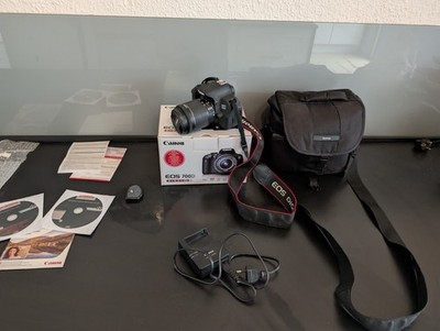 Canon EOS 700D SLR-Digitalkamera - Schwarz (Kit mit EF-S 18-55mm IS STM...