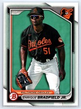 2024 Bowman Prospects #BP-149 Enrique Bradfield Jr. - Baltimore Orioles