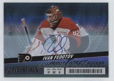 2024-25 Credentials Debut Ticket Access Horizontal 38/99 Ivan Fedotov Auto 12ll