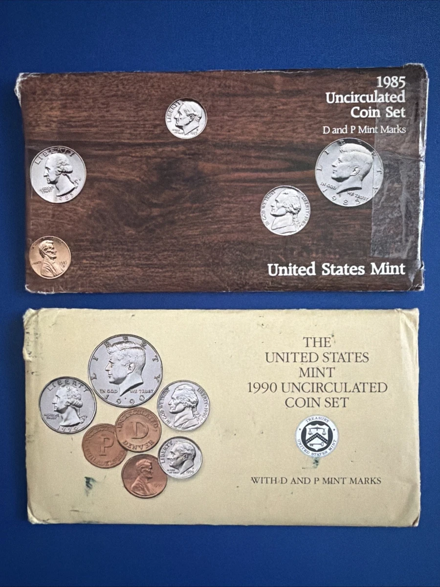 25+ 1990 US Coin Mint Sets for sale | Updated Oct 2026