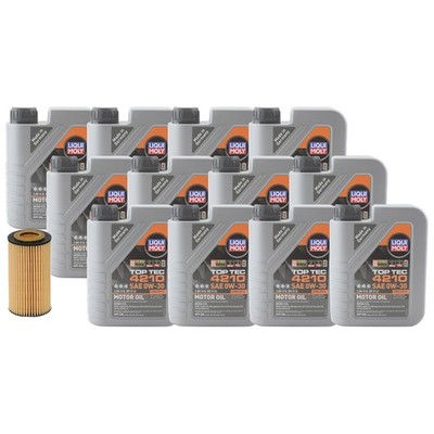 12L Liqui Moly Top Tec 4210 0W30 Hengst Engine Oil Change Kit for Sprinter 2500