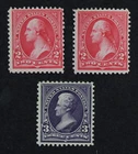 CKStamps: US Stamps Collection Scott#267 2c Mint H OG #268 Unused NG