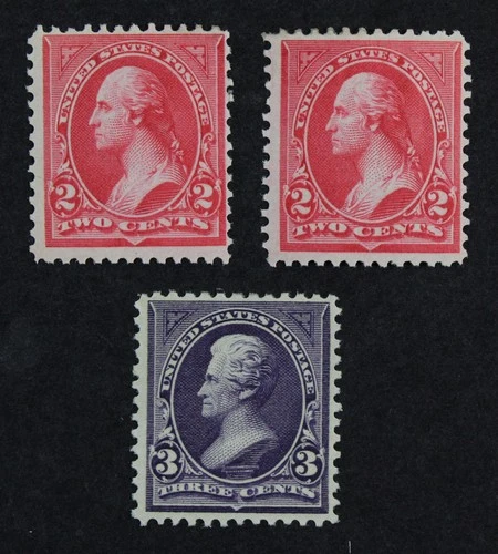 CKStamps: US Stamps Collection Scott#267 2c Mint H OG #268 Unused NG