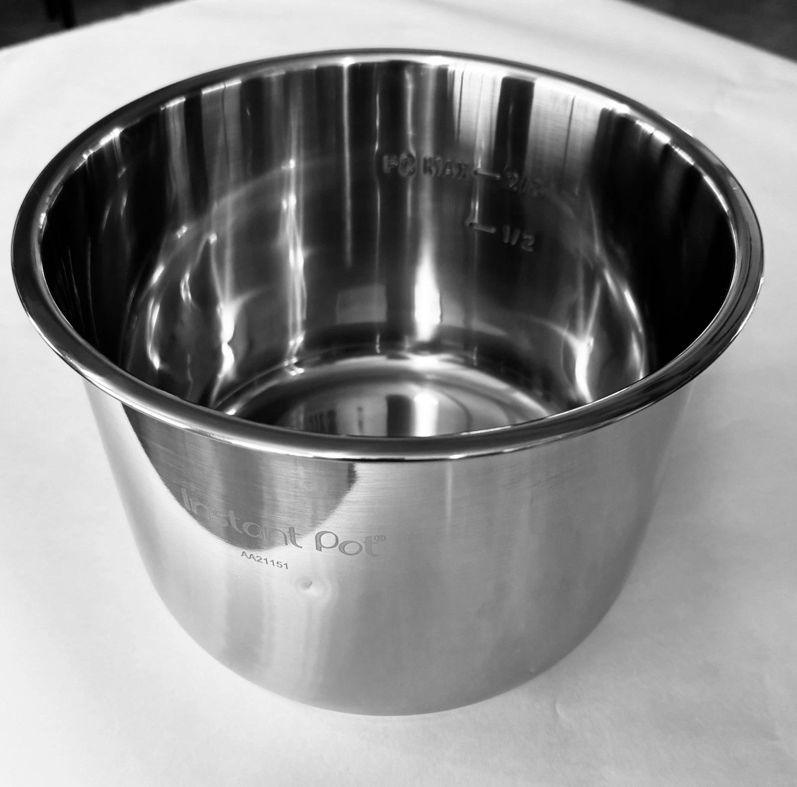Instant Pot 8 Qt Replacement Stainless Steel Inner Pot Fits Most Makes/models