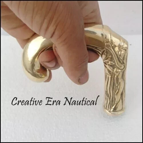 Solid Brass Engraved New Designer Antique Style D… - image 2