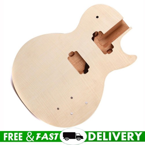 Electric Guitar Body Blank Mahogany Flame Maple For Gibson LP Parts