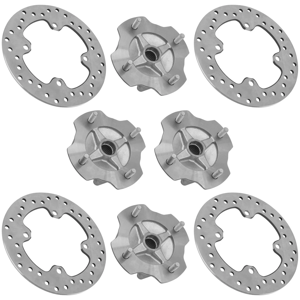 轮毂和圆盘转子适用于本田先锋 1000 SXS1000M3 2017-21 前/后 — 第 4/4 张图片