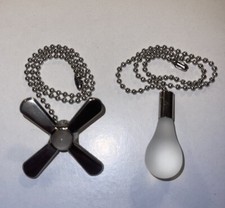 Ceiling Fan Pull Chain Lot 2 Pcs Beaded Ball Fan Pull Chain Pendant Fan And Bulb