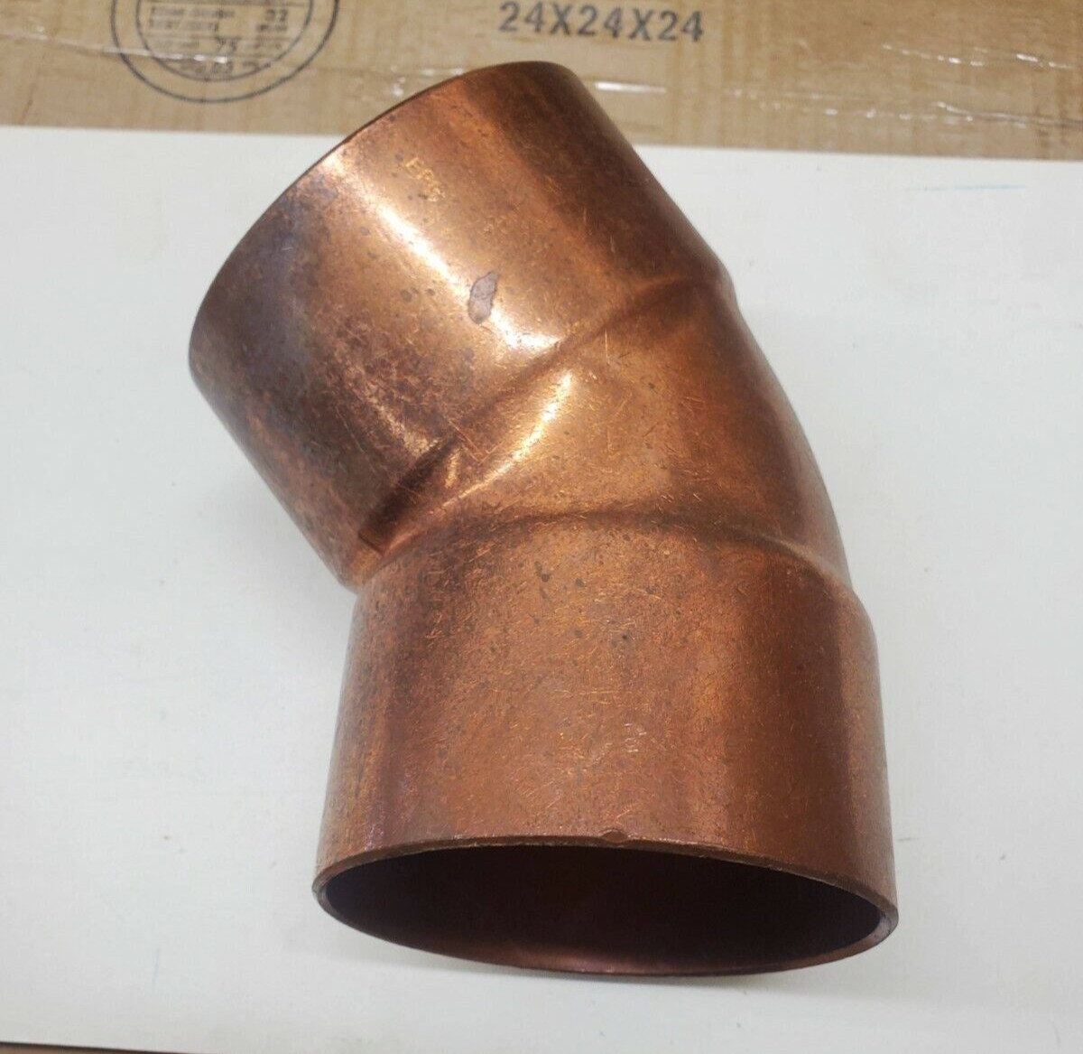 4"  Copper 45° Elbow 2 pcs