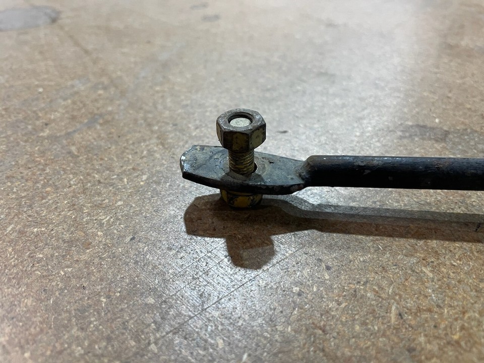 1976-1986 Jeep CJ CJ7 CJ5 Grille Support Rod and Hood Prop Bracket | eBay