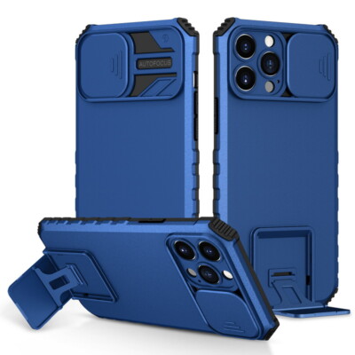 Premium Panzer Hülle Robust mit Ständer Handy Schutz Case für Apple iPhone Cover