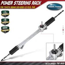 Power Steering Rack and Pinion Assembly for Toyota Sienna 2011-2020 2.7/3.5L FWD