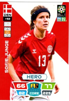 Panini Trading Card *Sofie JUNGE* Denmark 2023 Limited ''HERO Edition'' Nr. 62