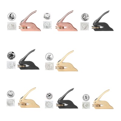 Practical Embossing Stamp Personalised Paper Embossing Pliers Exlibris Stamp