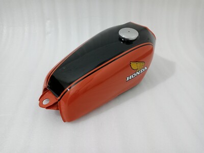 たんず Honda XL175 XL 175 1974 1975 Orange & Black Steel Petrol