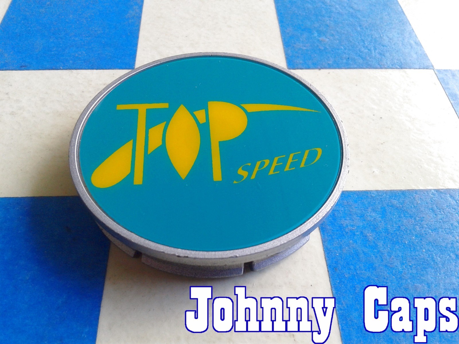 TOP SPEED Wheels [71] SILVER Center Caps # 2  Custom Wheel Center Cap (1)