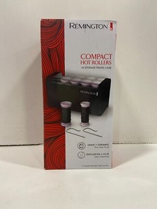 Remington H1018 Compact Ceramic Worldwide Voltage Travel Hair Setter Hot Rollers