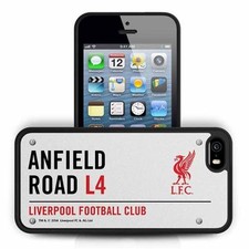Image of Official Liverpool Football Club Anfield Road Street Sign iPhone 5/5s Hard Case
