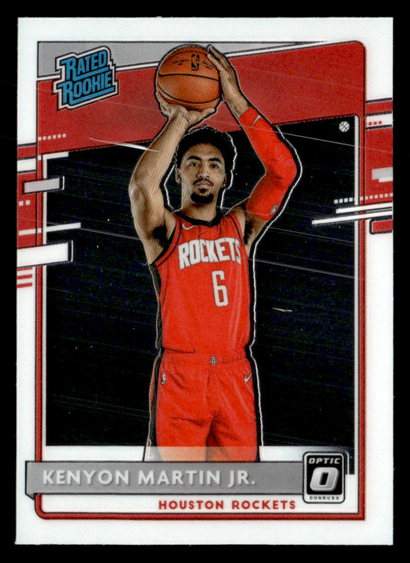 Kenyon Martin Jr 2020 Donruss Optic Rated Rookie Card #197 Houston Rockets