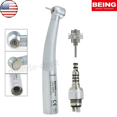 US BEING Dental Turbine Handpiece High Speed fit KAVO MULTIflex Coupler 4Hole