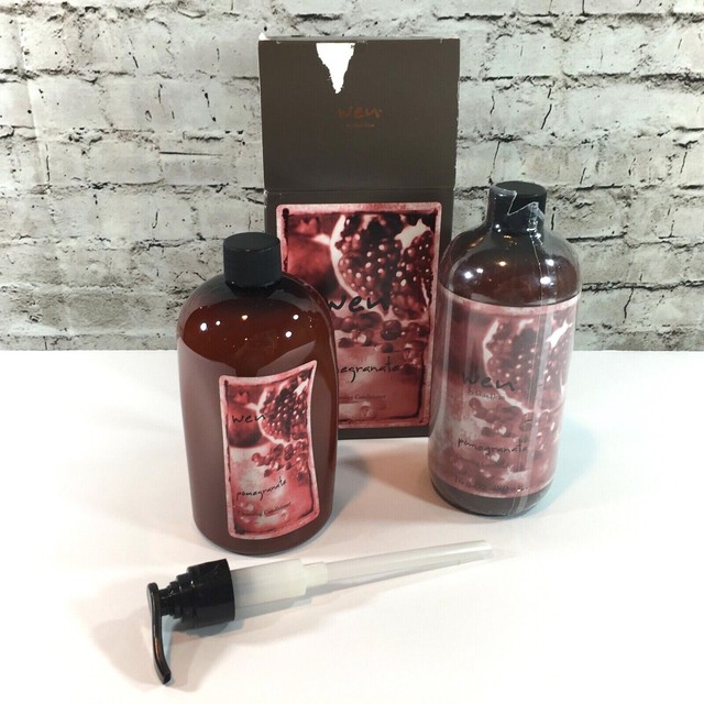 Lot Of 2 Wen Cleansing Conditioner Pomegranate W 1 Pump 16 Oz New