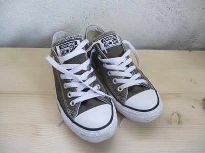 CONVERSE ALL-STAR grise gris grey low pointure 37 (US men 4,5 Wo's 6,5 ) |  eBay