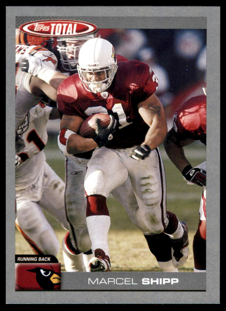 Marcel Shipp 2004 Topps Total #11 Silver Arizona Cardinals