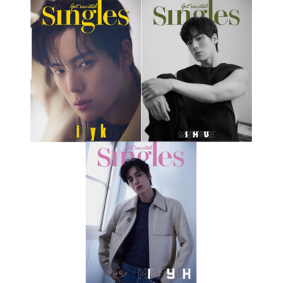 Singles Korea 2023 April MONSTA X MINHYUK,SF9 Jae Yoon,GOT&Young-jae,Cha Hak-yeo